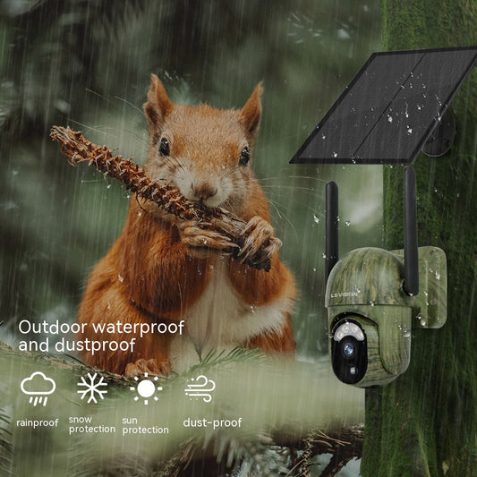 Camouflage 4G Solar Camera With Low Power Consumption And High-definition Full Color - MediaEclat.store