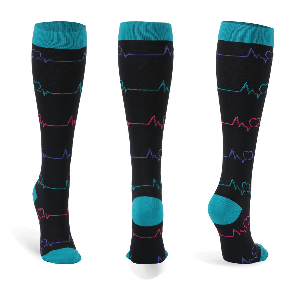 Compression Stockings Long Tube Sports Compression Stockings Elastic Stockings