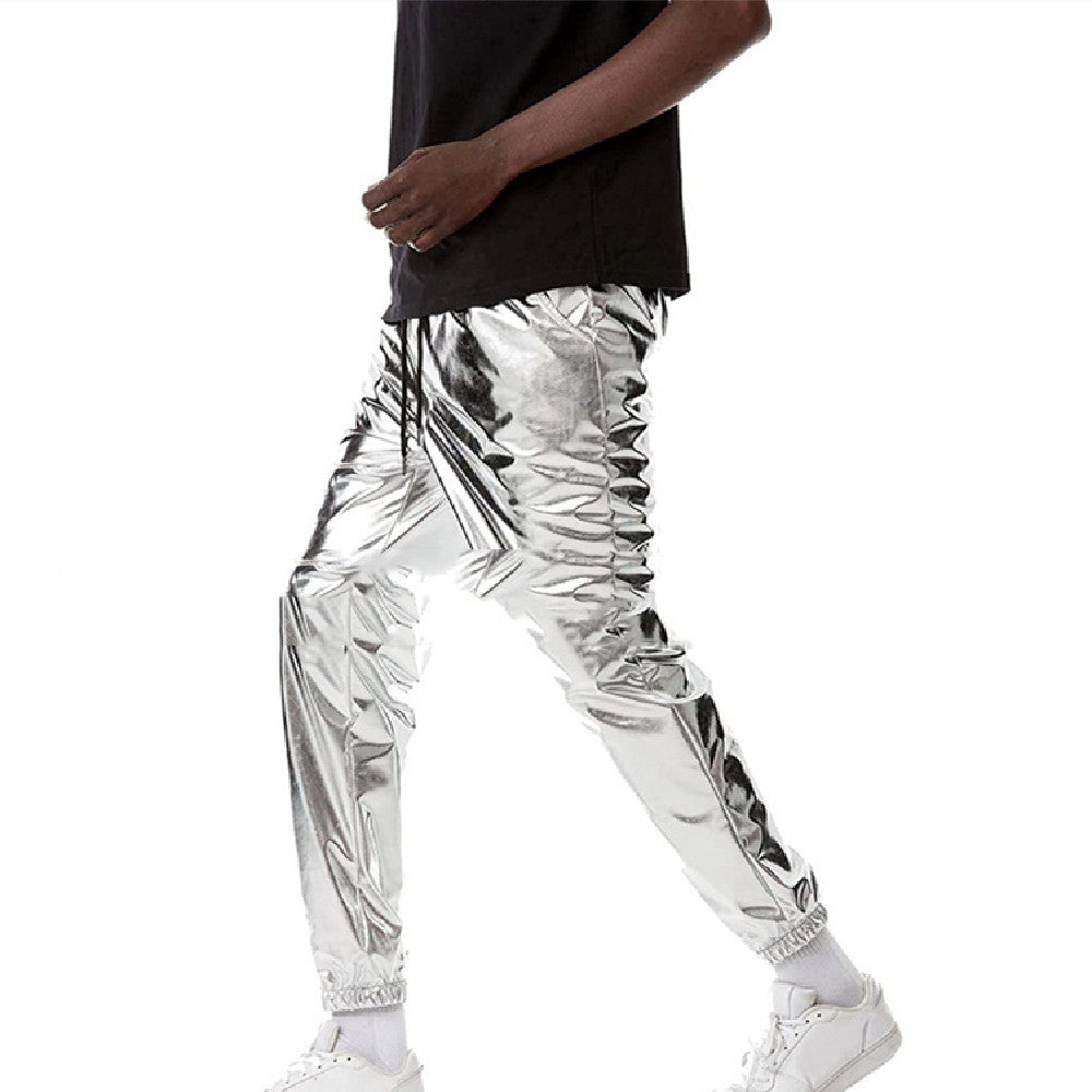 New Fashion Metallic Jogging Pants