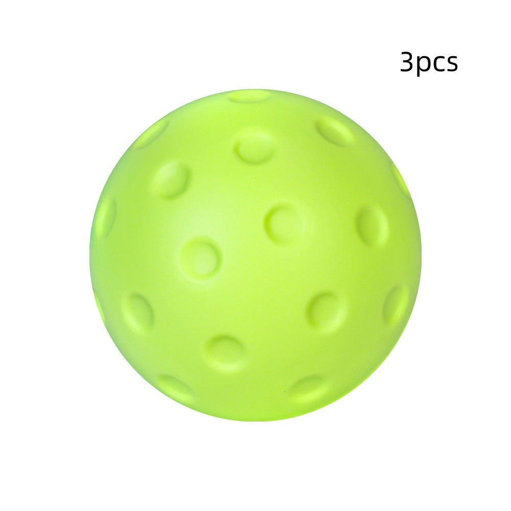 Mute Pickleball PU Foam Sponge Soft Ball Indoor Noise-free Practicing Ball