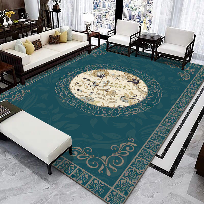 Chinese Style Carpet For Household Bedroom