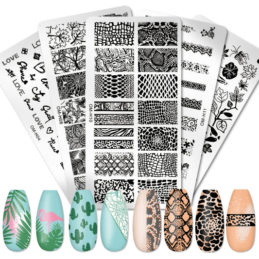Create Unique Nail Art Designs with this Manicure Stamping Kit!