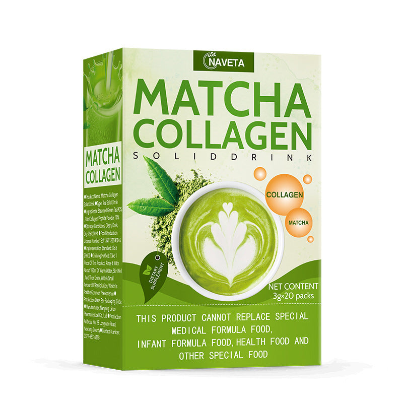 Glutathione Collagen Matcha Powder