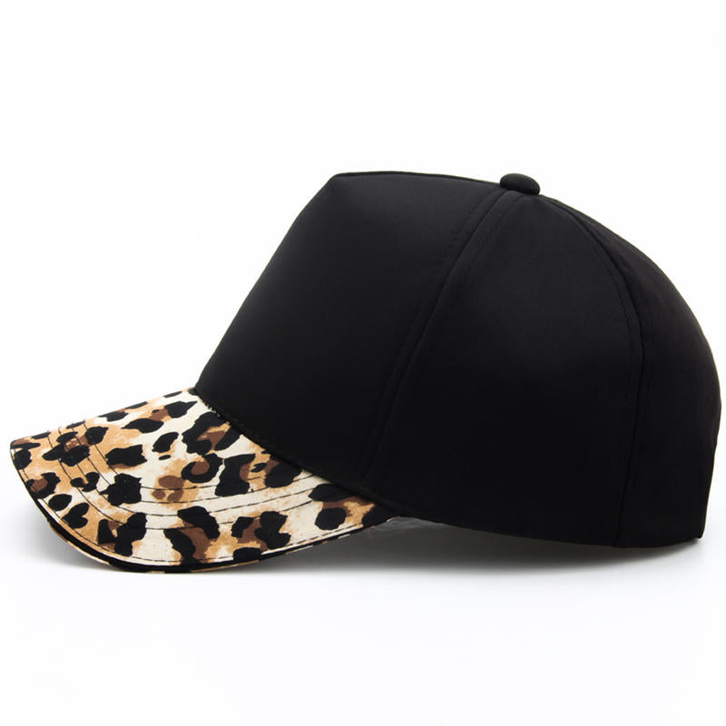 Women Leopard Print Baseball Cap Fashion Hip Hop - MediaEclat.store