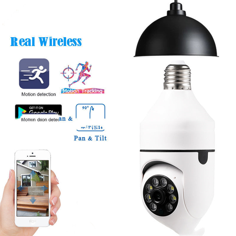 Bulb Type Surveillance Camera Home