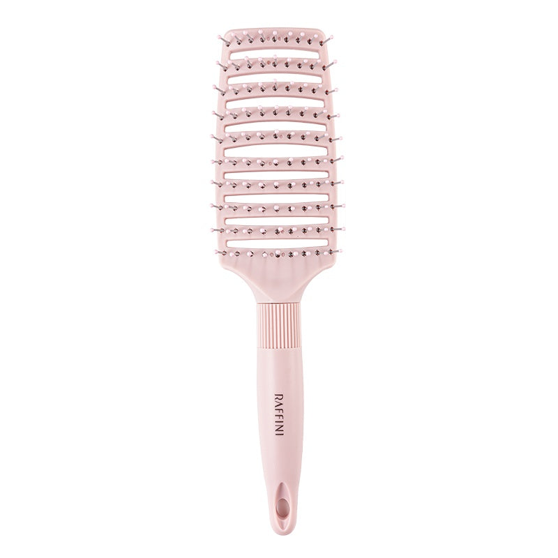 Curved Vented Hair Brush Fast Drying Detangling Massage Brushes For Long Wet Dry Thick Thin Curly Natural Hairs Women