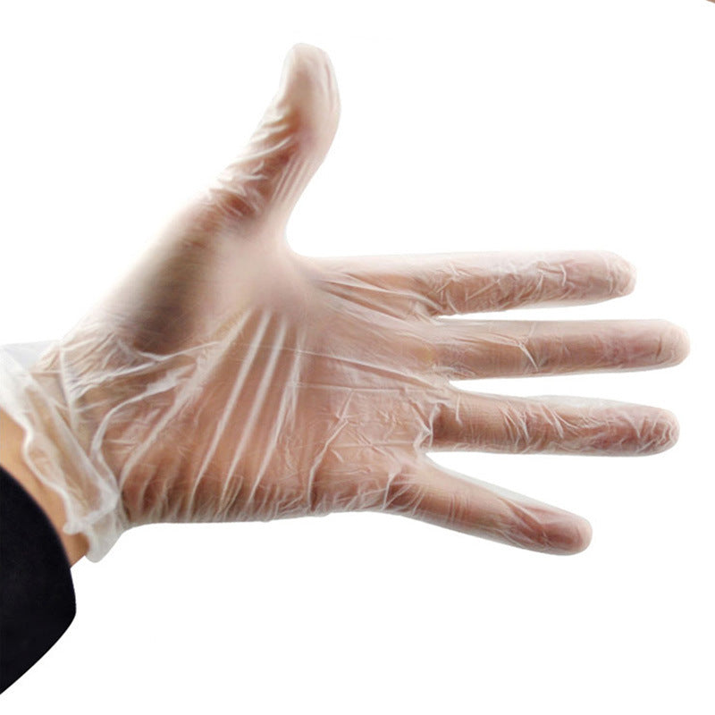 Disposable Thickened Semi Transparent White Gloves