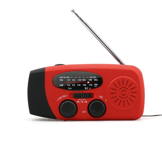 Disaster Prevention Emergency Radio Radio Of Power Generator Outdoor Portable Solar Radio