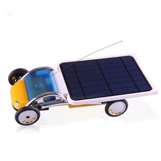 Dual Purpose Remote Control Solar Car New Energy Model Puzzle Toy DIY