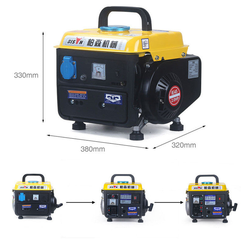 Household Small Gasoline Generator Portable Portable Silent