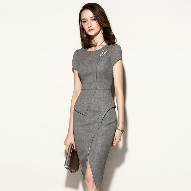 Women's Fashion Slim Fit Hip Dress