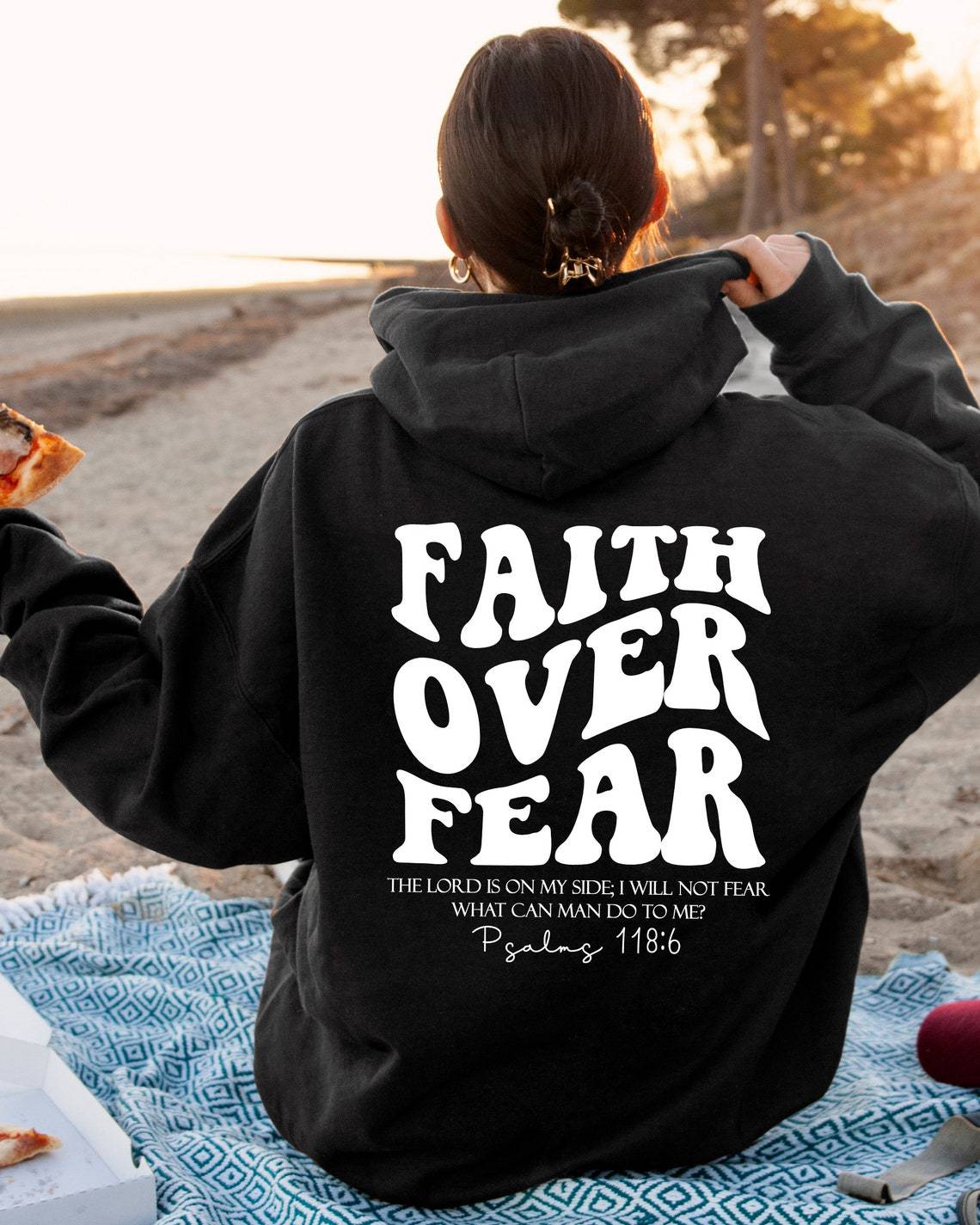 Faith Over Fear Sweatshirt,Christian Shirt,Bible Verse Hoodi - MediaEclat.store