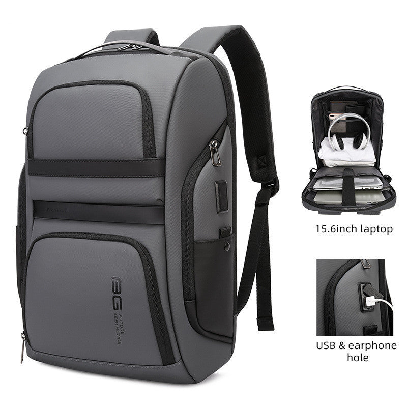 Business Waterproof Backpack Large Capacity Computer Bag