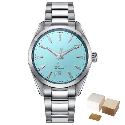 Men's Fashion Stainless Steel Automatic Mechanical Watch - MediaEclat.store
