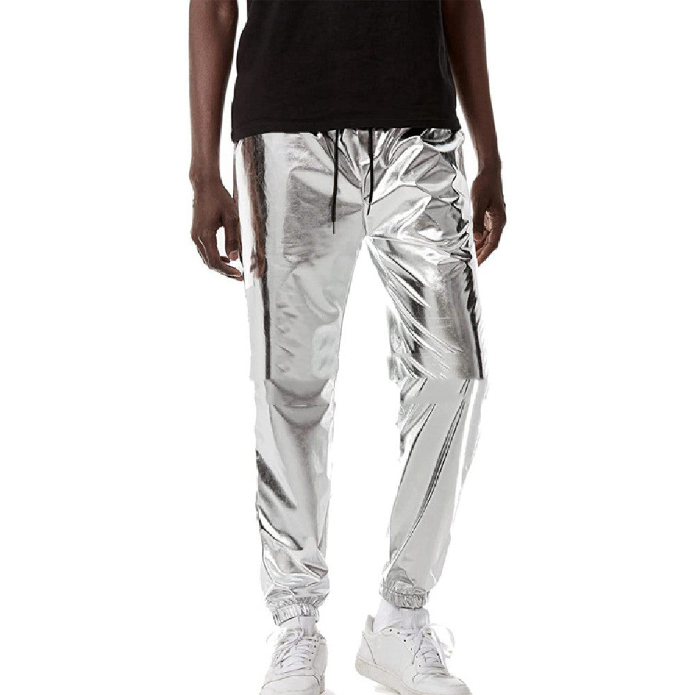 New Fashion Metallic Jogging Pants