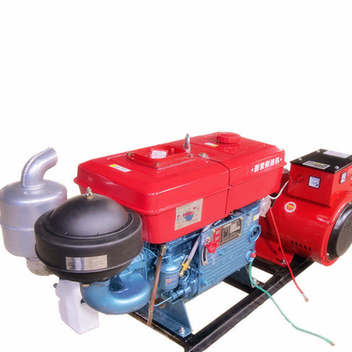 Household Simple Water-cooled Kilowatt Generator Set