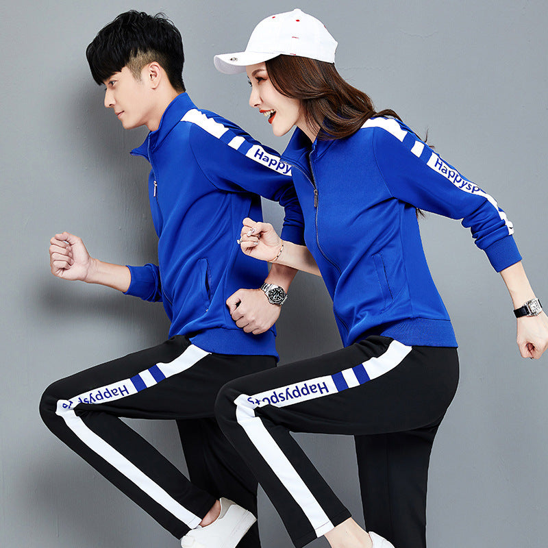 Running Suit Casual Loose Two-piece Suit School Uniform Set