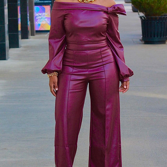 Personality Fashion Leather Suit Women - MediaEclat.store