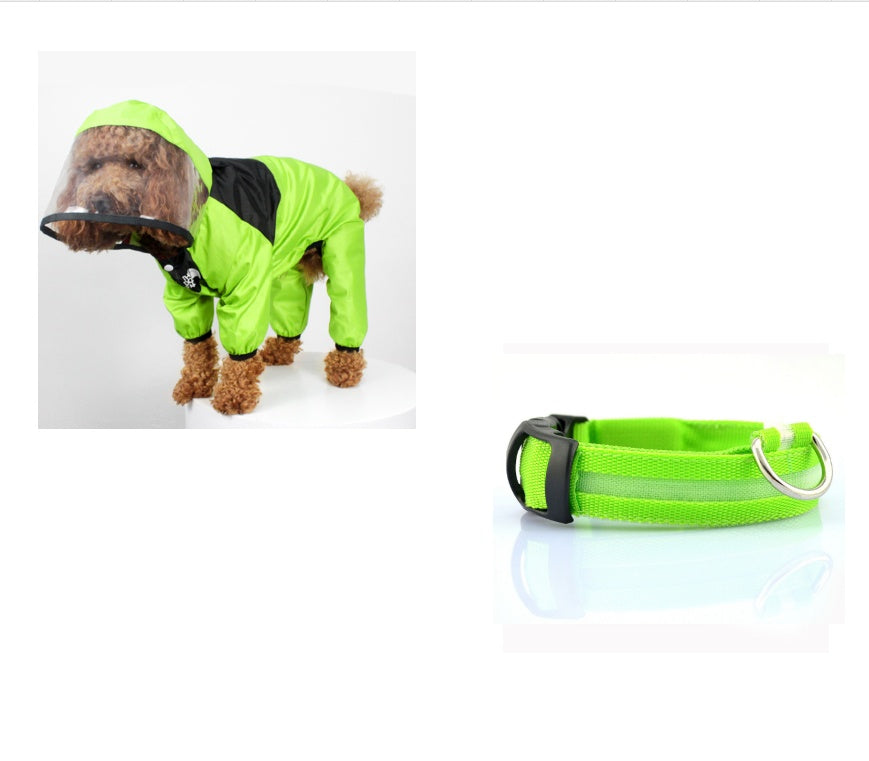 Clothes On Rainy Days Pet Poncho