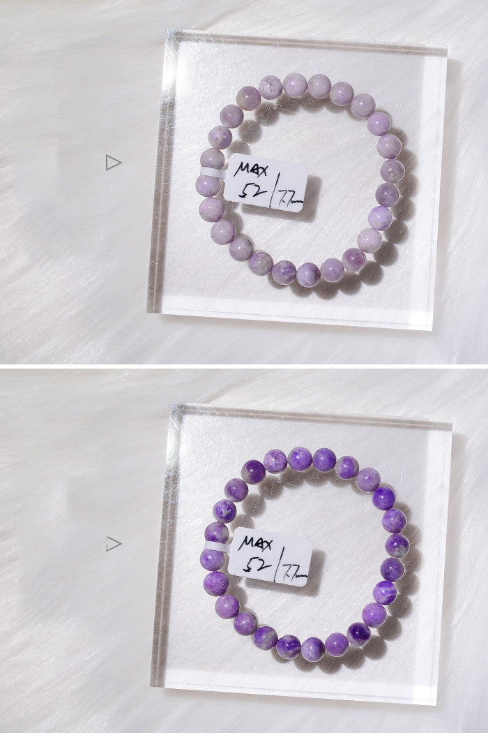 Natural Sodalite Bracelet Turns Purple In Sunlight