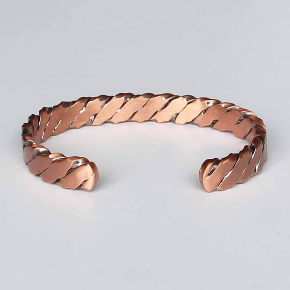 Unisex Vintage Red Copper Magnet Bracelet