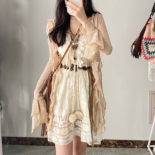 Short Vacation Strap Dress For Women
