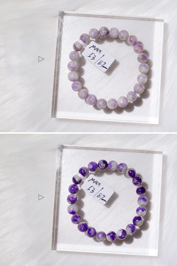 Natural Sodalite Bracelet Turns Purple In Sunlight