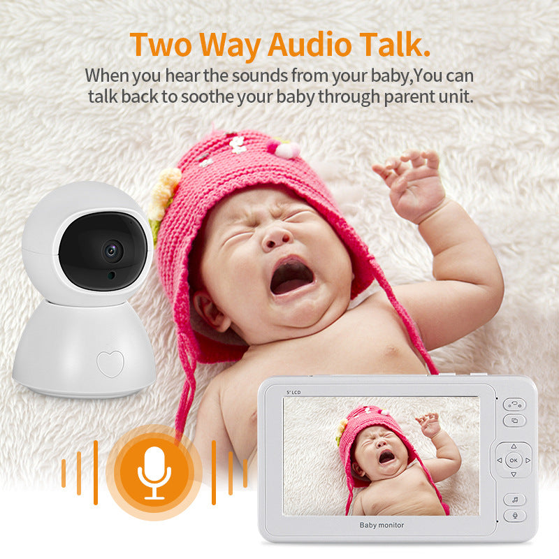 5-inch Baby Monitor Surveillance Camera - MediaEclat.store