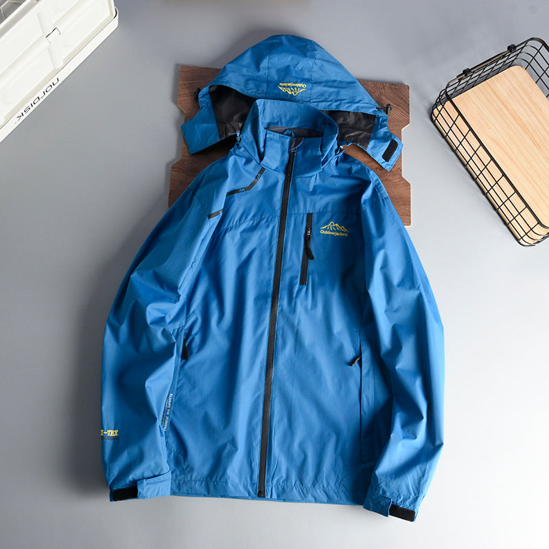 Functional Outdoor Storm Jacket Windproof And Waterproof