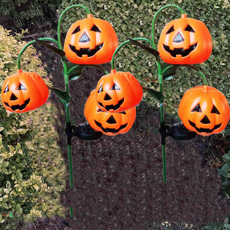 Million Christmas LED Solar Pumpkin Ground Light