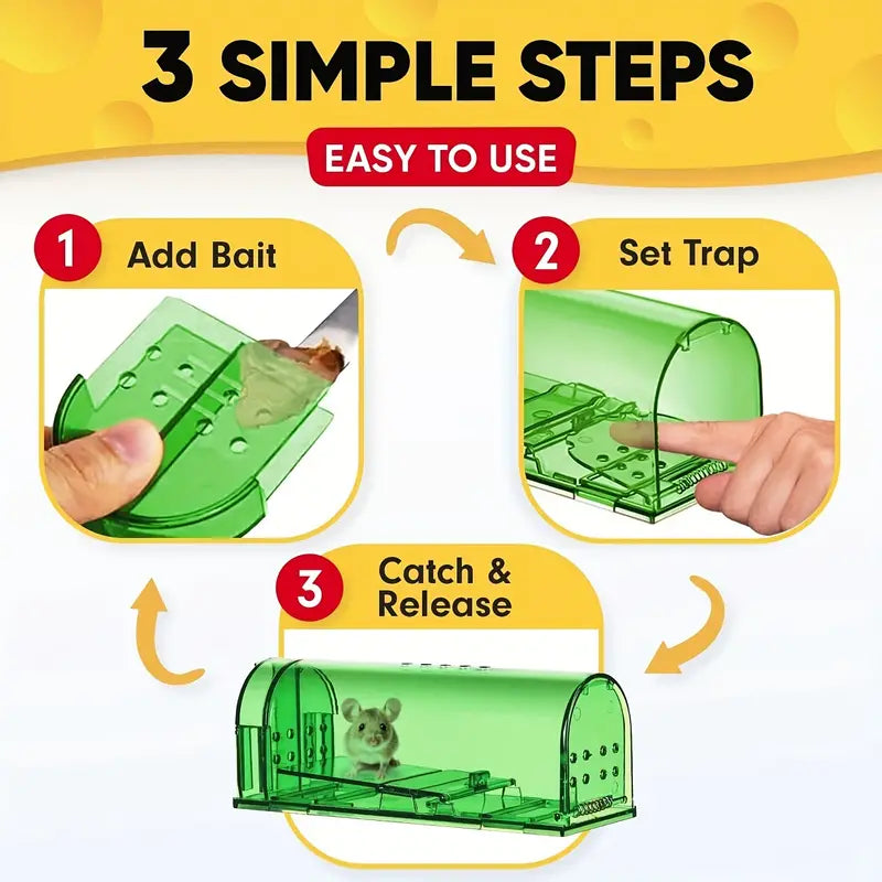 Mouse Traps for Indoor & Outdoor