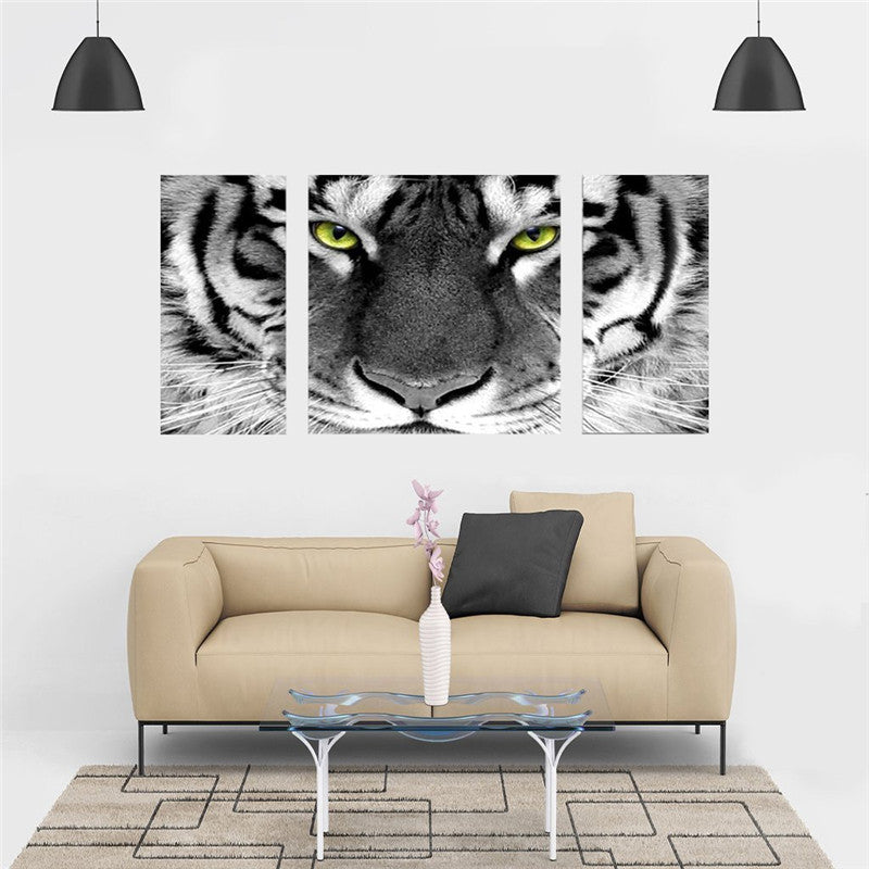 Diamond Painting Diy Tiger Three Consecutive Paintings – Mediaeclat.store