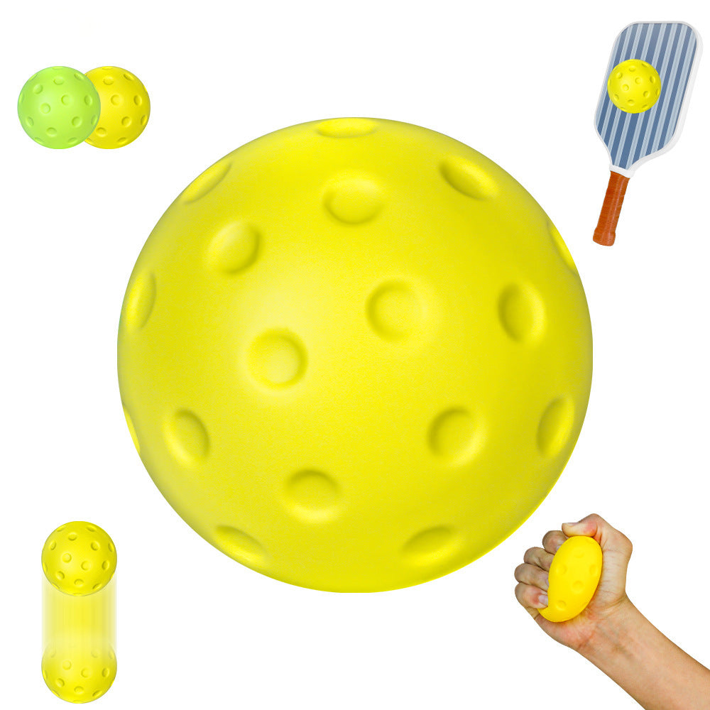 Mute Pickleball PU Foam Sponge Soft Ball Indoor Noise-free Practicing Ball