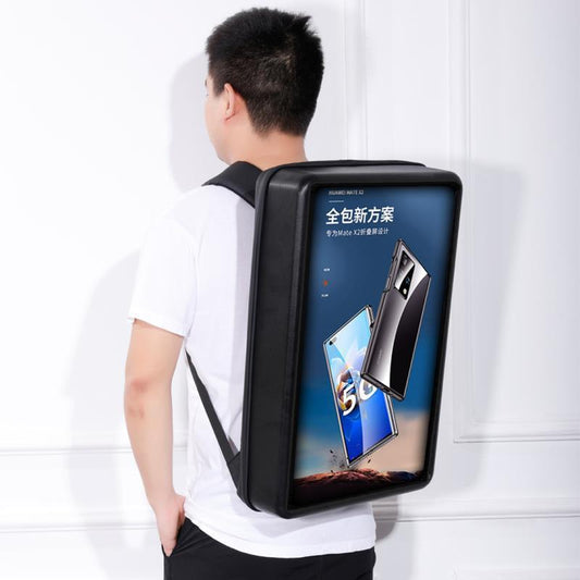 21.5 Inch Display Advertising Backpack