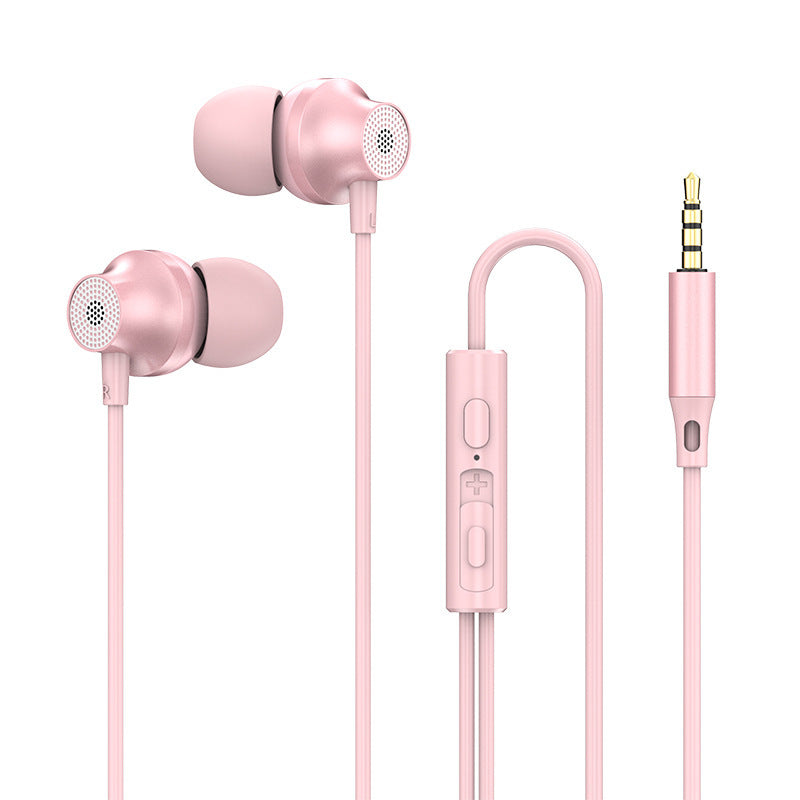 In Ear Wired Subwoofer Metal Earphones