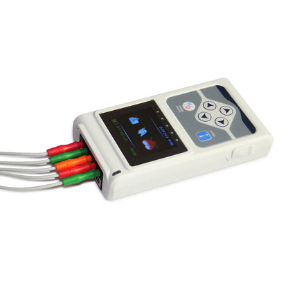 3 Lead Holter ECG Monitor Machine Recorder Analyzer Sync Software TLC5007
