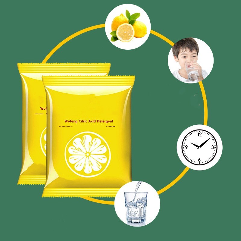 Electric Kettle Agent Citric Acid Food Grade Scale Cleaning Detergent Tea Scale