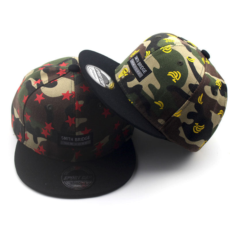 Sun Hat Children Camouflage Hip-hop Hip-hop Hat