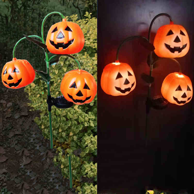 Million Christmas LED Solar Pumpkin Ground Light