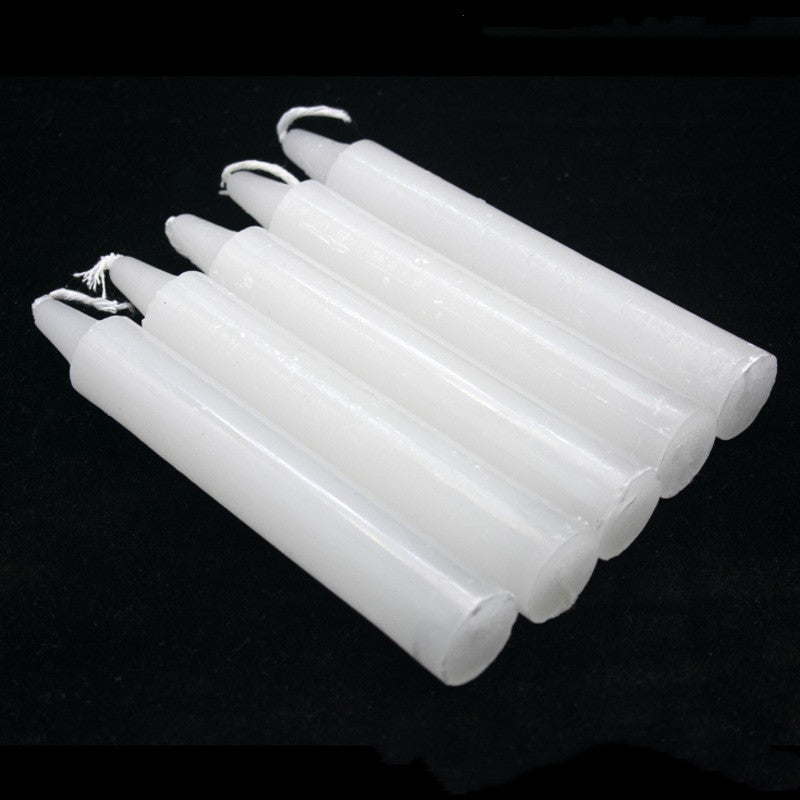 Old-fashioned Daily Emergency Lighting Bold Tear-free White Candle