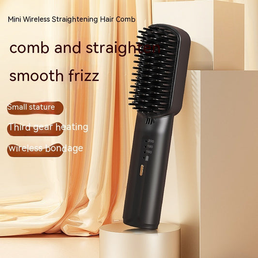 Mini Charging Straight Comb Portable Fashion