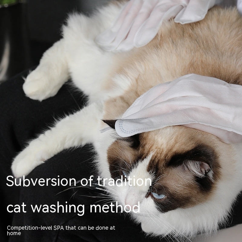 Pet Cleaning Disposable Gloves Cat Petting Dog Bath Beauty Tools Wholesale