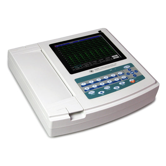 Digital 12 Channel 12 Lead Electrocardiograph ECG EKG Machine Interpretation PC Software
