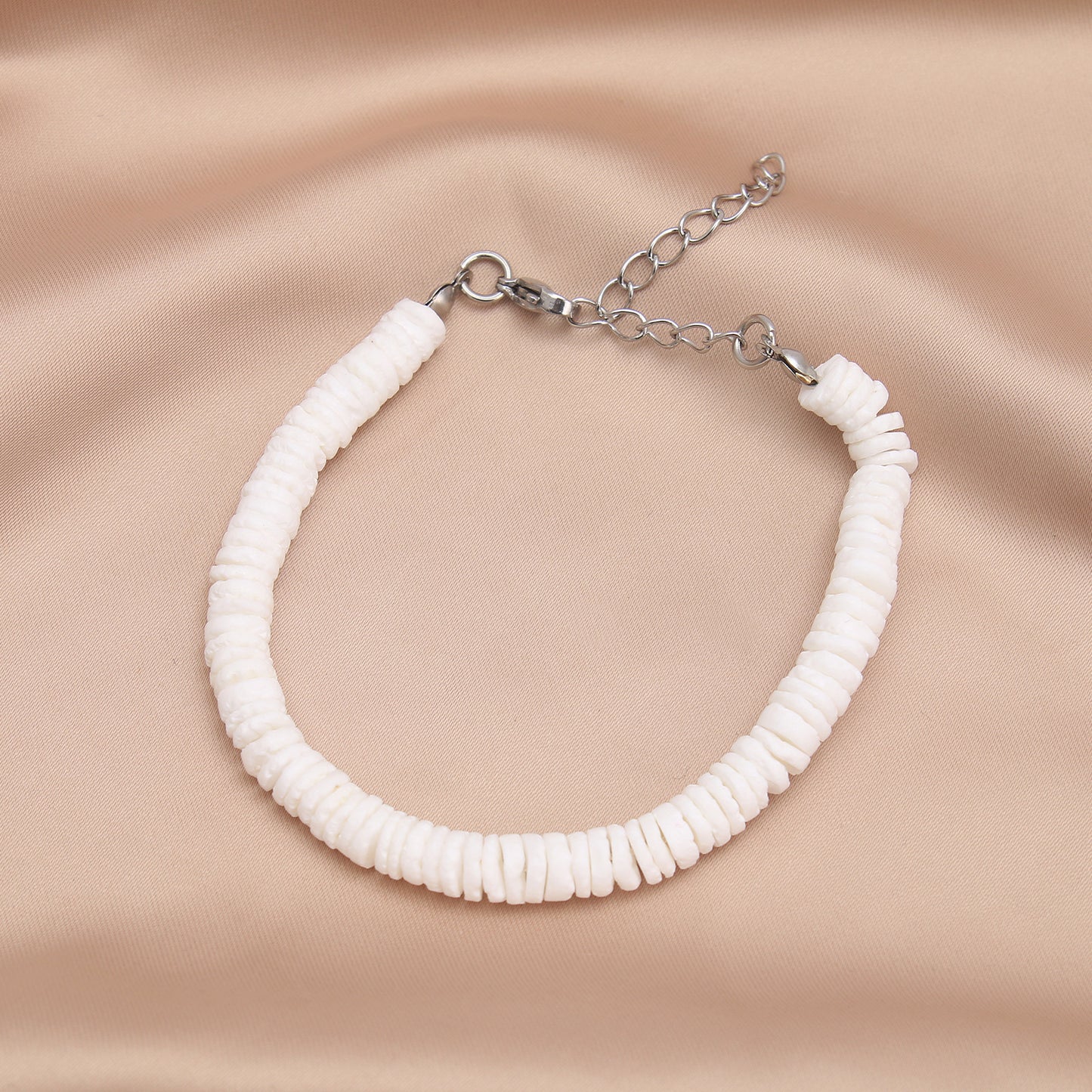 Leisure Summer Beach Natural Shell Bracelet Irregular Necklace For Women Ornament