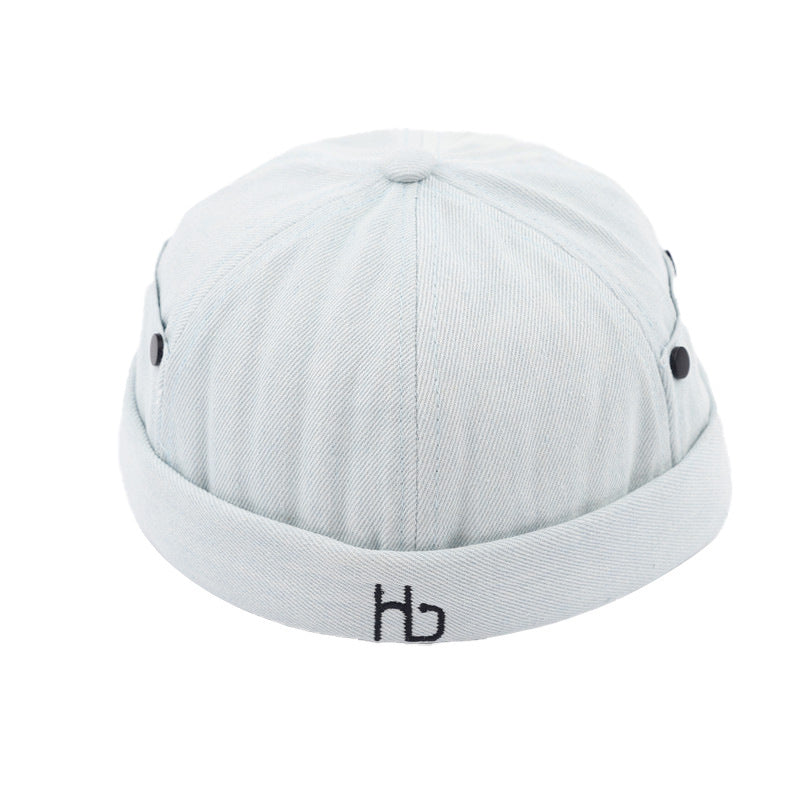 Denim Fashion Beret Male Yuppie Hat