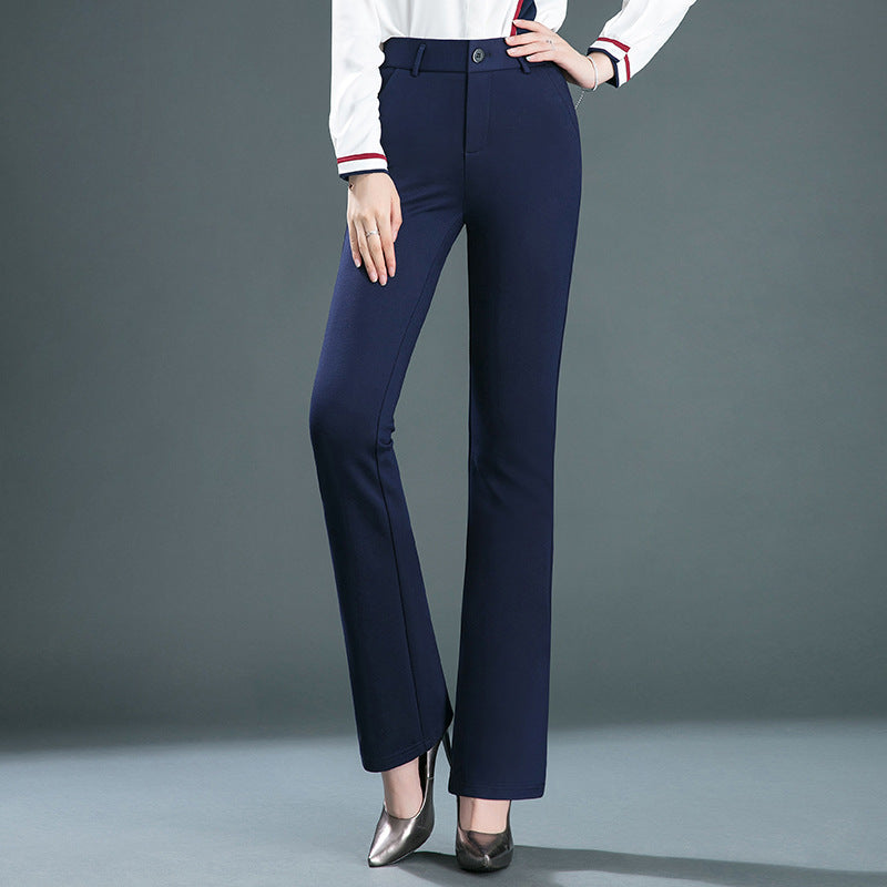 Women's Casual High-waist Stretch Flared Pants