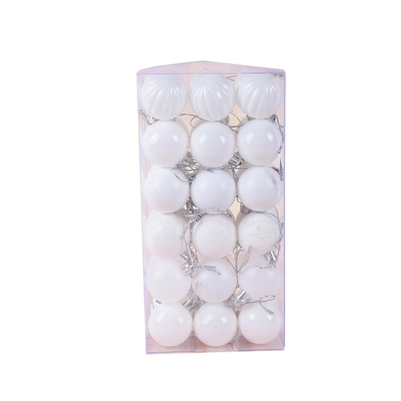 36 PCs Christmas Color Ball Whole Box Set