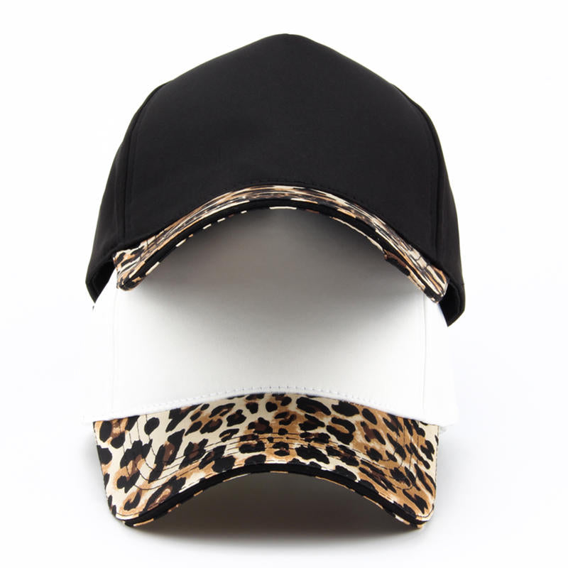 Women Leopard Print Baseball Cap Fashion Hip Hop - MediaEclat.store