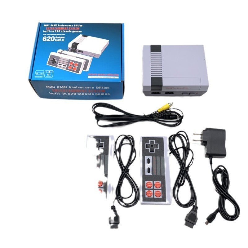 NES Game Console 8-bit Nostalgic 80 S Retro FC NES 620 TV Mini Game Host