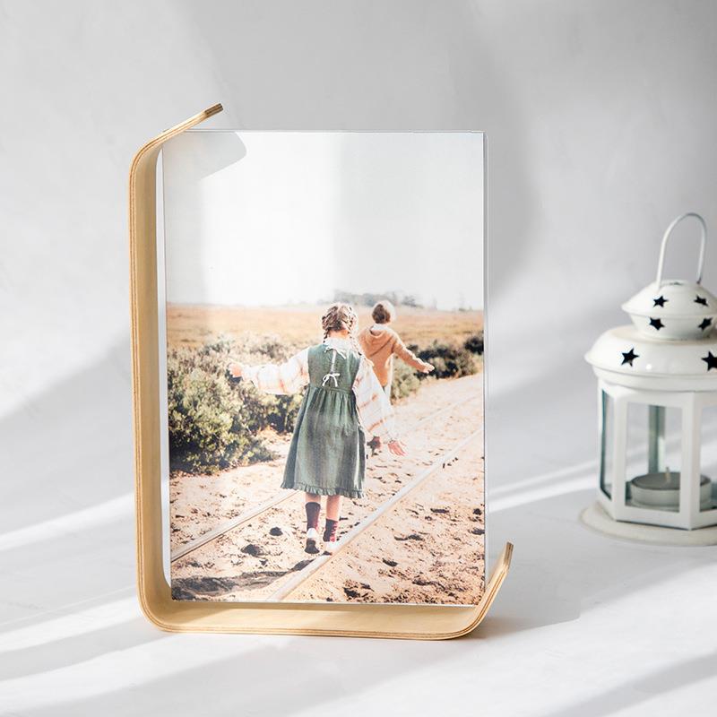 Acrylic Wooden Photo Frame Herbarium Display Frame Calendar DIY Frame Photo Frames For Wedding Party Picture Frame Photo Decor